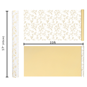 Wholesale Double-sided Printed Matte Metallic Design Flower Wrapping <b>Paper</b> Bouquet Florist Art Packaging <b>Paper</b> - Product Image 2