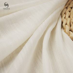 Leno ผ้าทอสำหรับชุดนอนผ้าย้อมสีขาวผ้าโปร่งย้อมสีผ้าแจ็คการ์ดผ้าทอ100จากผู้ผลิตจีน - Product Image 3