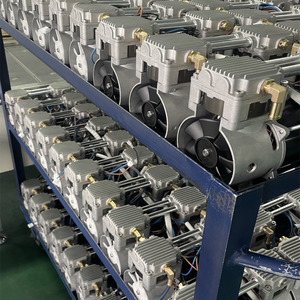 Máy bơm khí không tiếng ồn di động 47L/phút, động cơ máy nén khí không dầu dùng cho máy tạo oxy 3L, sử dụng nguồn điện AC - Product Image 3