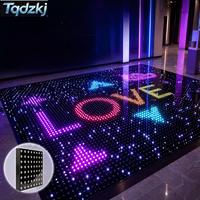 Pista de Baile LED de Alta Gama en Oferta con Control DMX512/WiFi, Clasificación IP55, Semitransparente, 36-225 Píxeles, Personalizable OEM