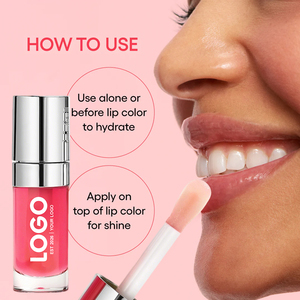 Aceite Labial OEM/ODM Hidratante, Protector, Voluminizador, Define, Suaviza, Brillo, Resistente al Agua, Larga Duración, Sabor Natural a Frutas, 6 Tonos - Product Image 3