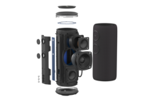 Speaker Bluetooth H300L IPX7 Pink 30W Bass Berat Nirkabel dengan Dual Passive Radiator, Cocok untuk Camping dan Pantai, Portabel