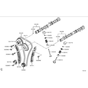 Bộ dây curoa phân phối 9 món KC-17 4B11 4J10 4B10 4B12 4J11 4J12 MN183891 1140A073 dành cho xe Mitsubishi Delica Lancer - Product Image 6