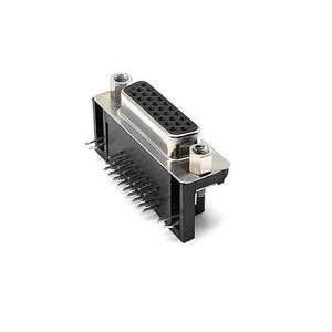 Connecteur D-SUB 26 broches femelle à angle droit HDB26, type R/A avec 4-40 #   Connecteur Nut DB26 pour PCB - Product Image 4