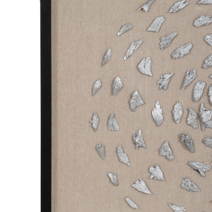 Stone <b>Shadow</b> <b>Box</b> Wall Art Radiating Pattern Decor for Living Room Office Bedroom Dining - Product Image 5