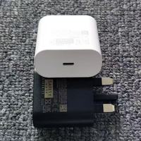 Cargador Rápido Tipo C PD de 25W para UE/EE. UU./Reino Unido, Puerto Tipo C PD, Carga Rápida para iPhone, Samsung S25, S24, S23, S22, S21