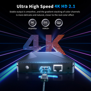 กล่องรับสัญญาณทีวี X88 Pro X5M S905x5m แรม 4GB ความจุ 32GB/64GB รองรับ 4K ระบบ Android 14 พร้อมรีโมทคอนโทรล  แบบ <span class=keywords><strong>Fire</strong></span> <span class=keywords><strong>TV</strong></span> Stick 4K กล่องสมาร์ททีวี Android  กล่องรับสัญญาณทีวีดิจิตอล - Product Image 4