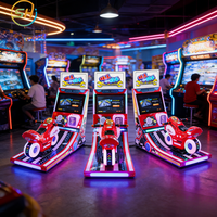Juegos de Carreras para Niños al por Mayor, Motocicletas Simuladas que Funcionan con Monedas