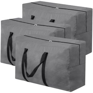 Heavy Duty Waterproof Oversized Quilt <b>Storage</b> <b>Bag</b> Multifunctional Luggage Moving <b>Bag</b> with Handle - Product Image 3