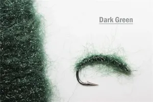 17 Couleurs Fil de Dubbing Ice Dub Chenille Pailleté pour le corps des mouches Nymphes, Bugs, Scud - Matériaux de montage de mouches - Product Image 4