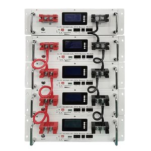 Rack <b>Mounted</b> Stackable Lithium <b>Battery</b> Solar 51.2V 5kWh 10kWh 100Ah 200Ah IP20 Off-grid Hybrid Grid - Product Image 4