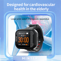 Jam Tangan Terapi Laser 650nm untuk Lansia, Terapi Kardiovaskular dan Diabetes, Perawatan Kesehatan