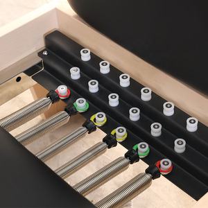 QueenLife профессиональная машина для реформера кровати пилатеса из цельного дерева белого клена для студии - Product Image 6