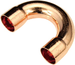 ข้อต่อทองแดง CXC แบบโค้งกลับ 180 องศา GBP Mueller Style WE-512 Elkhart 138 <span class=keywords><strong>Nibco</strong></span> 9638 สำหรับระบบ HVAC ระบบทำความเย็น และระบบประปา - Product Image 4