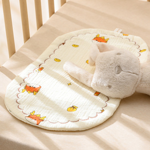 Almohada para Bebé Jianmu Qingyue, Ovalada, de Algodón Puro, para Recién Nacidos de 0 a 6 Meses, Funda de Almohada con Forma de Nube y Diseño Suave - Product Image 2
