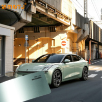 Film de protection de peinture auto-cicatrisant MOTJ 7,5 mil en TPU à changement de couleur, effet métal liquide Grace Cyan brillant, film de protection de voiture anti-salissure