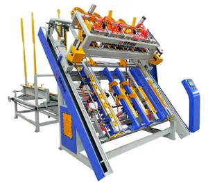 Hot Branding Full Automatic Euro Stringer Nailing Machine Wooden Pallet Stacking Wood Pallet Making Production Line
