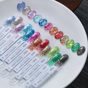 Wholesale Super Shiny Holographic <b>Sequin</b> Glitter 48 Color Burst for UV Gel Polish 15ml Bottle Hema Tpo Tmpo Free OEM - Product Image 6
