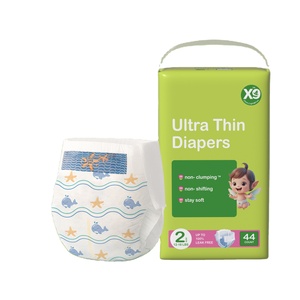 Pañales para Bebé Estándar Europeo OEM Personalizados de Fábrica, Pañales Tipo Calzón para Niños Pequeños ISO13485 - Product Image 1
