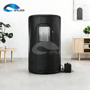 Sauna Inflable Portátil, Impermeable y Duradera, con Bomba de <span class=keywords><strong>Aire</strong></span> Eléctrica para Apartamentos, Casas Compactas, Vida Urbana, Espacio de Relajación Interior - Product Image 3