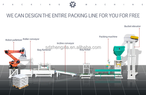 20kg 25kg Automatic Robotic Palletizer for Cans Bags <b>Boxes</b> High Speed Corn Rice Sugar Potates Bag <b>Stacking</b> Machine High Speed Pa - Product Image 6