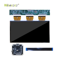 Layar LCD Monokrom Mono 12,8 Inci 6K 5448*3064 Kustom, Kit Papan Driver HDM 12,8 Inci untuk Printer 3D