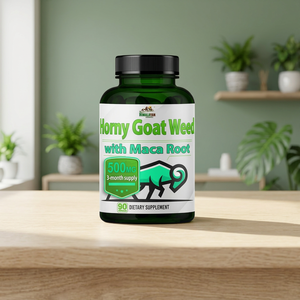 Cápsulas de Hierbas Ayurvédicas con Raíz de Maca y Horny Goat Weed, Certificación ISO, para Aumentar la Energía y Desarrollar Músculos, IHO 90, Marca Privada - Product Image 3