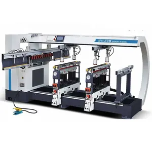 woodworking kitchen cabinet furniture multi rows industrial wood drilling machine