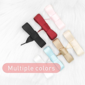 Cordones de Satén Anchos Personalizados de 2CM, Cordones Planos y Gruesos para Zapatillas de Mujer, Elásticos con Dijes, Repuesto de Moda, Estilo Lujoso - Product Image 6