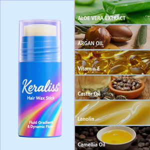 Joynna Cerise Parfumée Délié En Bois Populaire En Plastique Carré Braidz Salon Imperméable Rouge À Lèvres Bord Contrôle Cheveux Cire Bâton - Product Image 2