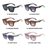 2025 haute qualité mode fantaisie nouveau concepteur de luxe concepteur lunettes de soleil confortables cadres carrés lunettes de soleil pour femme