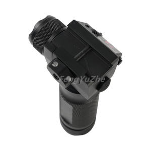 충전식 전술 레이저 스코프 소형 녹색 점 레이저 스코프 20mm 마운트 사냥 Led 손전등 - Product Image 6