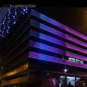 Dự án sử dụng đèn chiếu sáng mặt tiền tòa nhà ngoài trời Longlife IP68 40mm <span class=keywords><strong>RGB</strong></span> DMX LED <span class=keywords><strong>Pixel</strong></span> Point <span class=keywords><strong>Light</strong></span> - Product Image 6