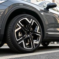 Jantes en alliage forgé monobloc 21 pouces, finition usinée noire, 5x112, pour SUV et voitures particulières Y000