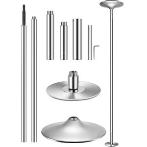 ホームジムポータブル/ストリッパーチューブスピンダンシングポール用スチールダンスポール - Product Image 1