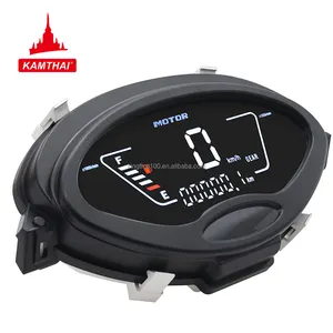 KAMTHAI Speedometer sepeda motor, Speedometer Digital kendaraan untuk Motor Honda Wave 125