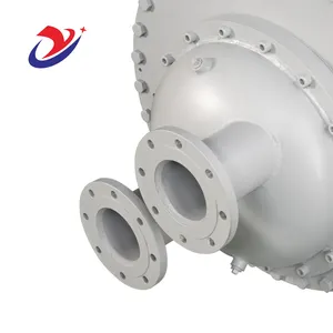 Enfriador de compresor de aire de bobina de intercambiador de calor de tubo de acero inoxidable en espiral de tubo con aletas