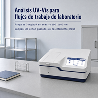 Spektrofotometer UV-Vis Kinerja Tinggi 190-1100nm Sinar Ganda Layar Sentuh 10,1 Inci Lampu Xenon untuk Analisis Laboratorium