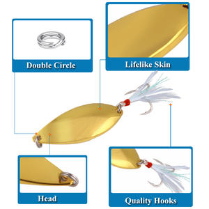 Golden Spoon <b>Lure</b> 3g To 20g Metal <b>Fishing</b> Bait For Freshwater Fish Bottom Baits <b>Lure</b> <b>Fishing</b> Tackle XY-554 - Product Image 5