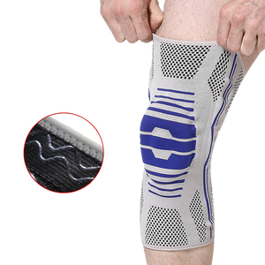 Dệt loạt cú đúp và chống va chạm nén đầu gối tay áo tốt nhất đầu gối cú đúp đàn hồi đầu gối Băng hỗ trợ cho nam giới và phụ nữ - Product Image 2