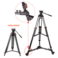 Zomei — trépied mural pliable en aluminium, Base avec 3 roues, support de trépied universel pour caméra vidéo Dolly, vente en gros