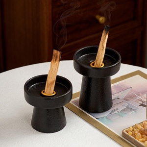 Bâton d'encens Palo Santo péruvien aromathérapie espace feu encens plateau transfrontalier décoration de la maison brûleur d'encens support Air - Product Image 2