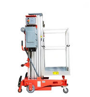 Plateforme élévatrice mobile électrique en aluminium, capacité 300 kg, hauteur de levage 12m, 14m, 16m