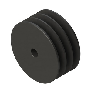 Poulies de courroie trapézoïdale à trois rainures série <span class=keywords><strong>SPA</strong></span>, norme européenne, pré-percées, 4 branches, en fonte, personnalisables OEM - Product Image 4