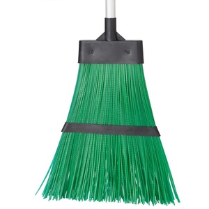 Vadrouille de jardin en plein air avec poignée télescopique en aluminium, balai de balayage pour pelouse et cour - Product Image 3