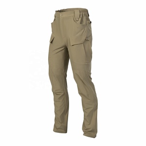 공장 도매 맞춤형 로고 스트레치 야외 긴 바지 멀티 포켓 작업복 남성 하이킹 전술 바지 - Product Image 1