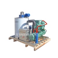 Machine à glace en flocons SINDEICE pour bateaux 1T 2T 3T 4T 5T 6T 10T 12T 15T 20T 25T 30T 316SS pour bateaux de pêche et pêche marine CE ISO