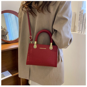 CHEAP Vintage PU Zipper <b>Crossbody</b> Shoulder <b>Bag</b> <b>for</b> Women Daily <b>Travel</b> Use Z0131 - Product Image 3