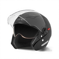 Casco de Motocicleta Eléctrico con Certificación 3C, Media Cara, Carcasa de ABS, Certificación DOT, Color Personalizado, Espuma Cómoda y Ventilada
