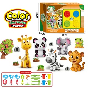 Juguetes de <span class=keywords><strong>Plastilina</strong></span> de <span class=keywords><strong>Dinosaurios</strong></span> para Niños, Set de Arcilla para Modelar Escenas de Campamento Volcánico de <span class=keywords><strong>Dinosaurios</strong></span>, Figuras de <span class=keywords><strong>Dinosaurios</strong></span>, Arcilla de Colores con Moldes y Herramientas - Product Image 5